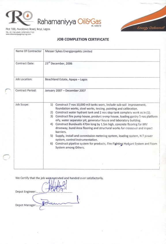 Certificate Preview